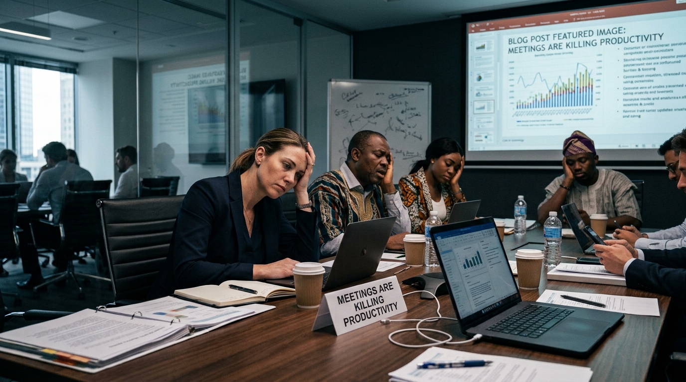 Meetings Are Killing Productivity