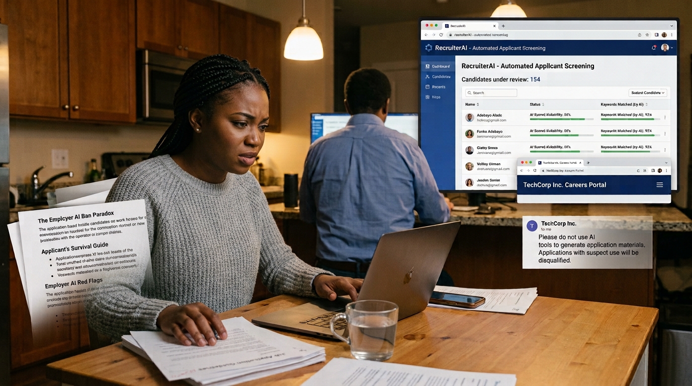 Employers Banning AI in Applications While Using It Themselves
