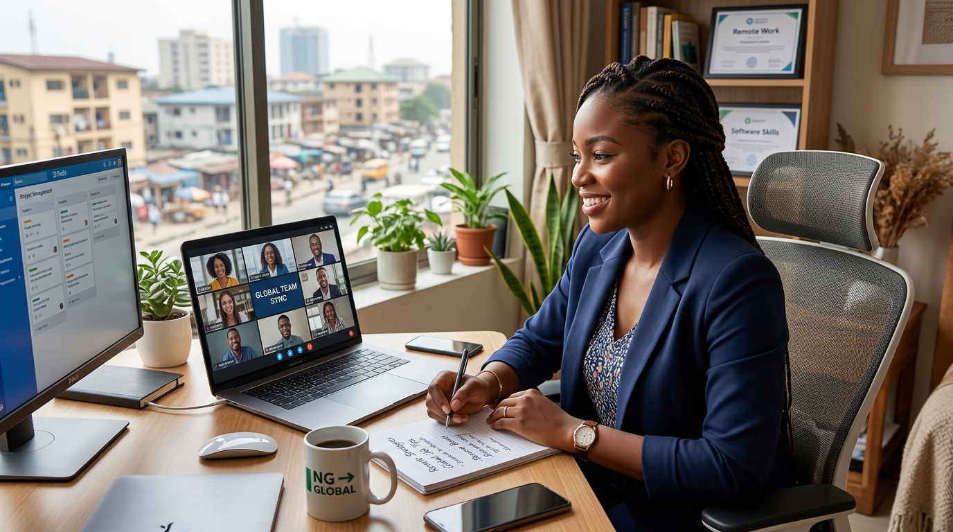 How Nigerians Can Get Hired by International Remote Companies